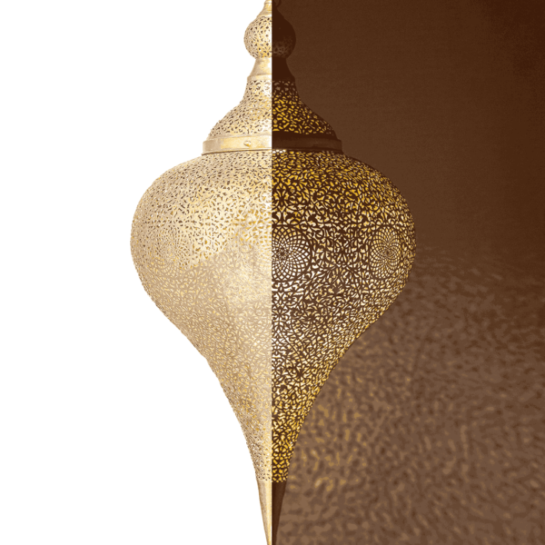 Large Moroccan Lamps Ceiling Pendant Light Brass