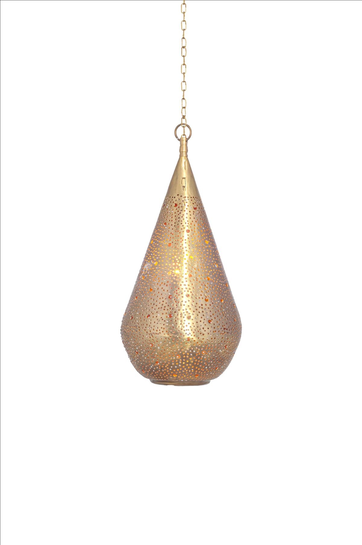 Pendant Light Moroccan Brass Chandelier