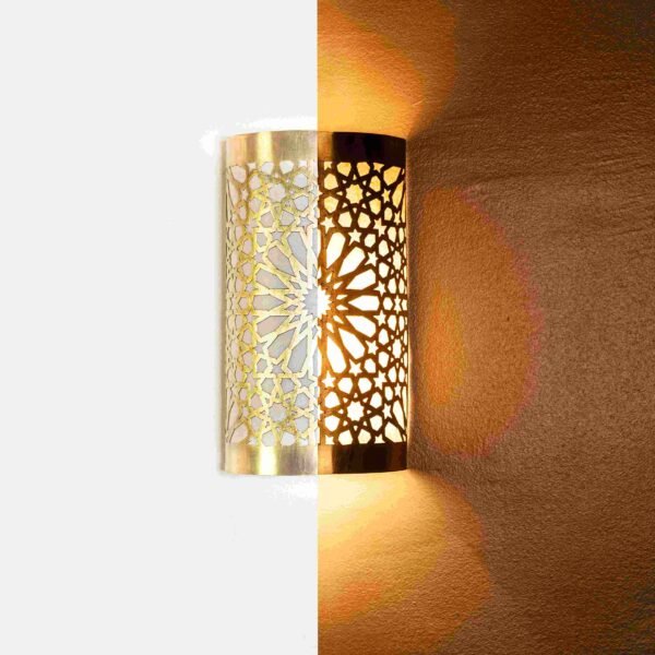 Set Of 2, Moroccan Wall Lamps Handmade