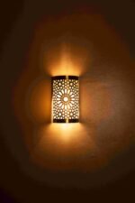 Set Of 2, Moroccan Wall Lamps Handmade